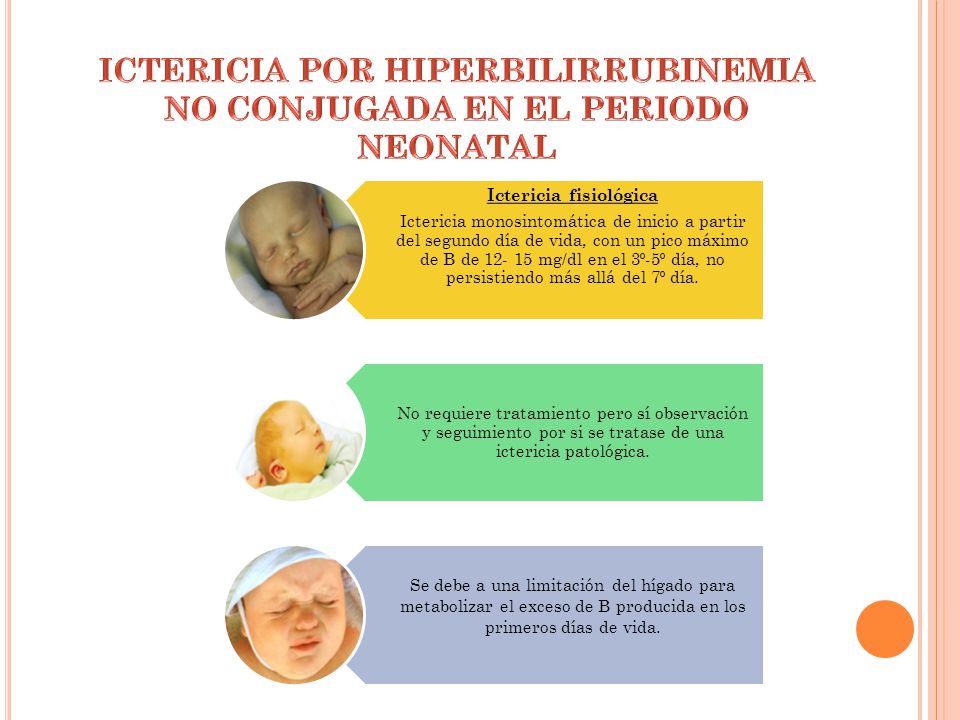 Hiperbilirrubinemia no conjugada que es